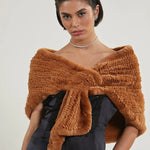 Women's Wool Shawl Knitted Outerwear