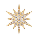Diamond Fashion Cufflink Brooch Accessories