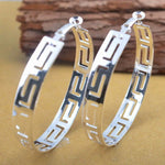Fashion Trendy Earrings Silver Accessories