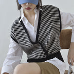Cardigan Sweater Vest Women Outer Wear Top