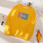 Women''s spring and autumn wear extra thick base shirt loose LARGE T-SHIRT long sleeve student warm top fashion