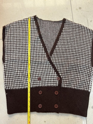 Cardigan Sweater Vest Women Outer Wear Top