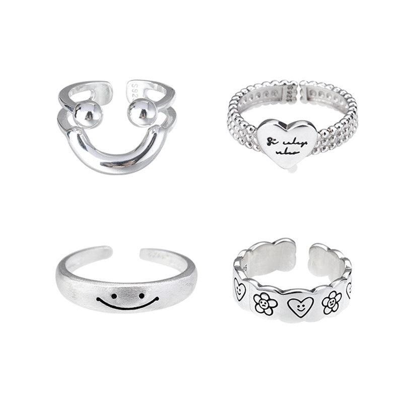 Love Wear Combined Ring Set Women