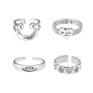 Love Wear Combined Ring Set Women