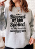 Blessed By God Spoiled By My Husband Sweat Shirt