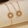 SUNFLOWER Series Niche Accessories Accessories Fashion Necklace Bracelet
