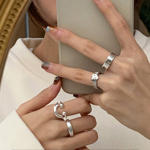 Love Wear Combined Ring Set Women