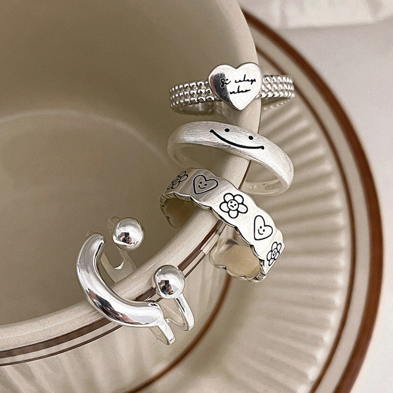 Love Wear Combined Ring Set Women