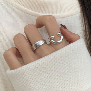 Love Wear Combined Ring Set Women